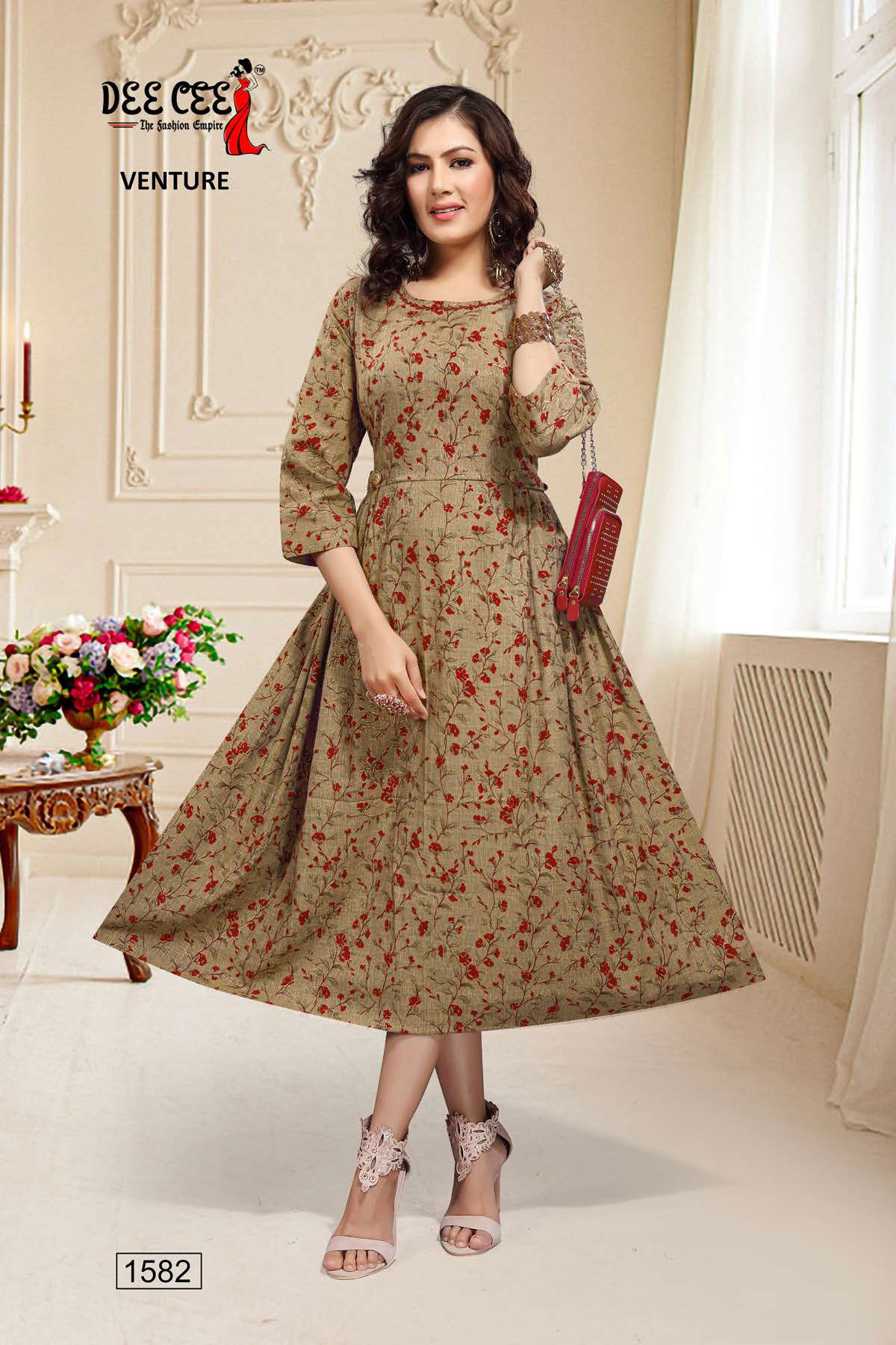 Dee Cee Venture New Exclusive Ethnic Wear Rayon Kurtis Collection